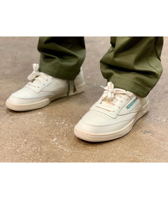 reebok club c 85 green